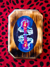 Load image into Gallery viewer, Beveled Rectangular Plaque with "Two Sided Candle" Print