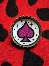 Load image into Gallery viewer, Recycled Bottle Cap Pin
