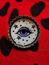 Load image into Gallery viewer, Recycled Bottle Cap Pin
