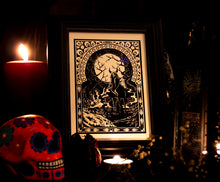 Load image into Gallery viewer, Taking the Hand of Darkness Print (5&quot;x7&quot;)
